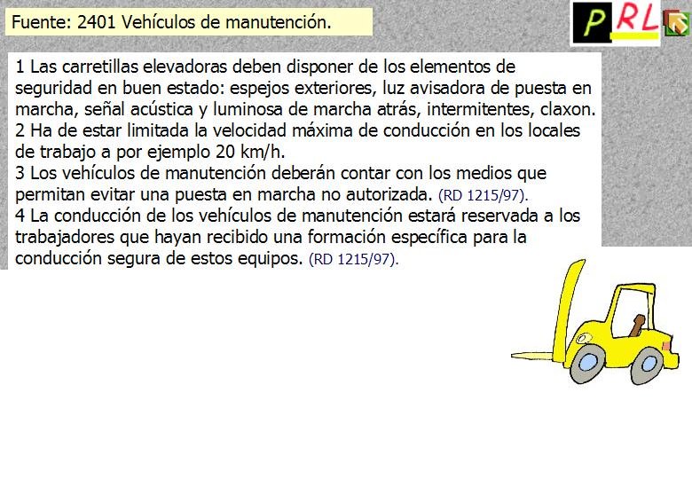 083 VEHICULOS MANUTENCION